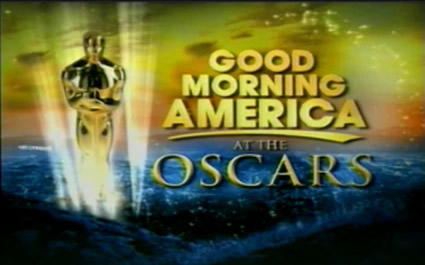 Diane Sawyer at the Oscars